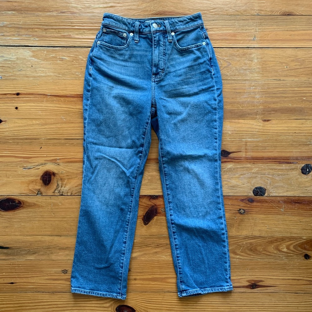 Madewell Curvy Slim Demi-Boot Jeans size 26